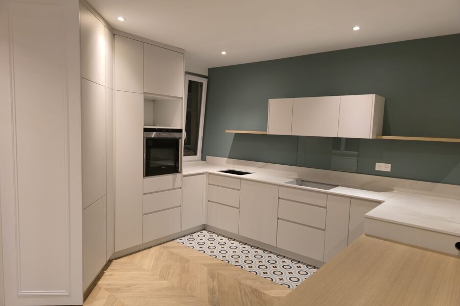 Projet Aménagement cuisine et entrée AVANT/APRES réalisé par un architecte d'intérieur Archidvisor