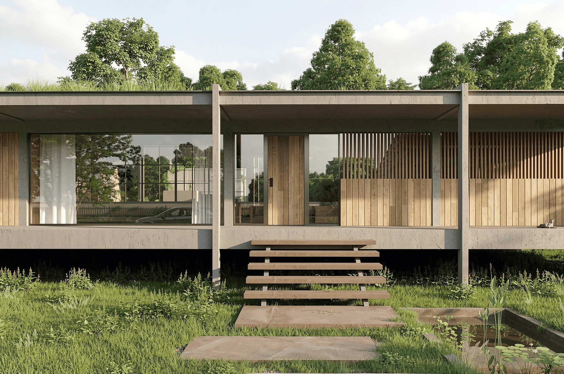 Construction neuve - Maison individuelle par un architecte d'intérieur Archidvisor