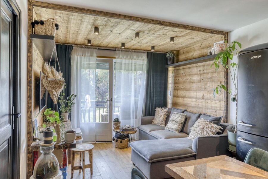 Projet Rénovation d'un appartement dans une ambiance montagne contemporaine réalisé par un architecte d'intérieur Archidvisor