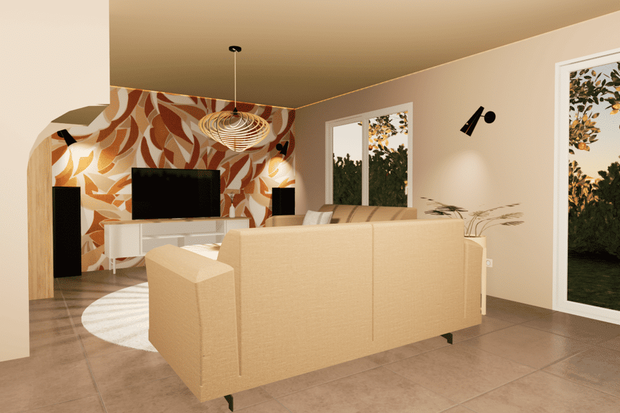 Projet Éclat ambré réalisé par un architecte d'intérieur Archidvisor