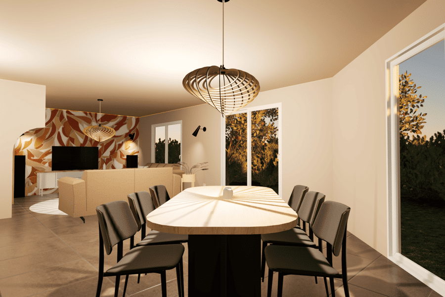 Projet Éclat ambré réalisé par un architecte d'intérieur Archidvisor