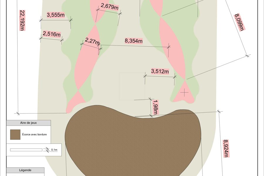 Projet Réaménagement du square du 19 mars 1962 - Le Manoir (27) réalisé par un paysagiste Archidvisor