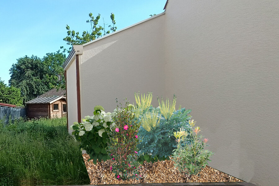 Projet Réalisation de massifs de bienvenue - Epernon (28) réalisé par un paysagiste Archidvisor