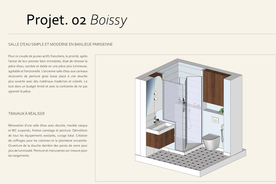 Projet Boissy réalisé par un architecte d'intérieur Archidvisor