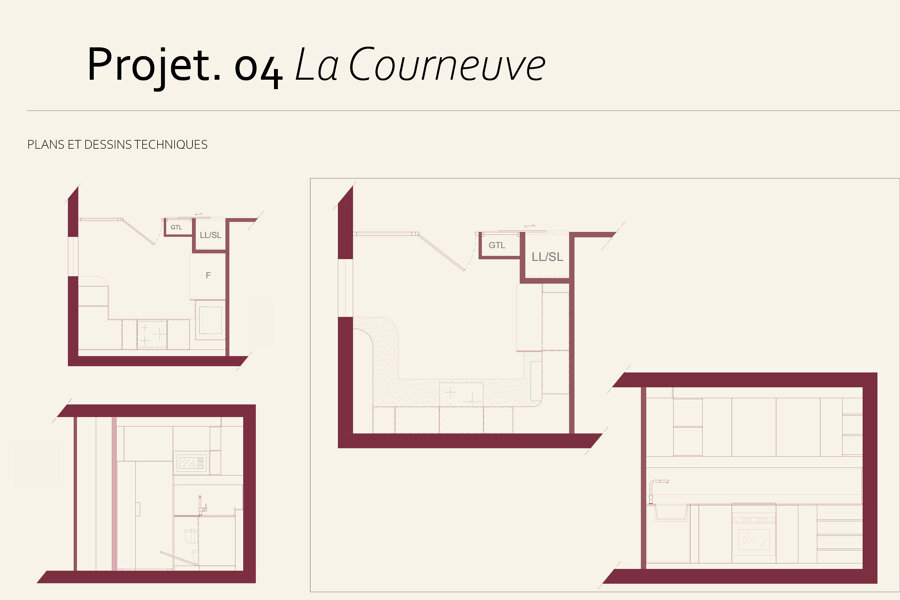 Projet La Courneuve réalisé par un architecte d'intérieur Archidvisor