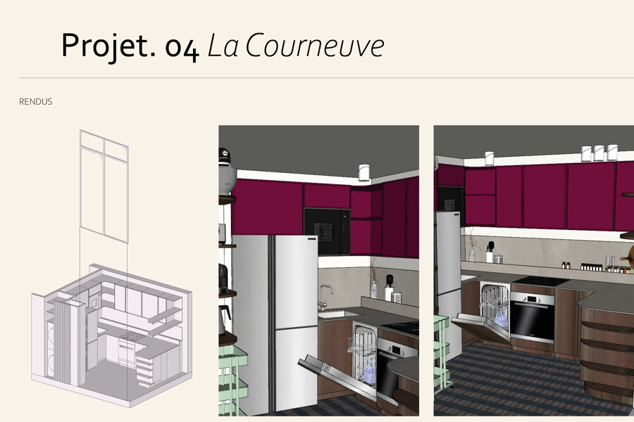 Projet La Courneuve réalisé par un architecte d'intérieur Archidvisor
