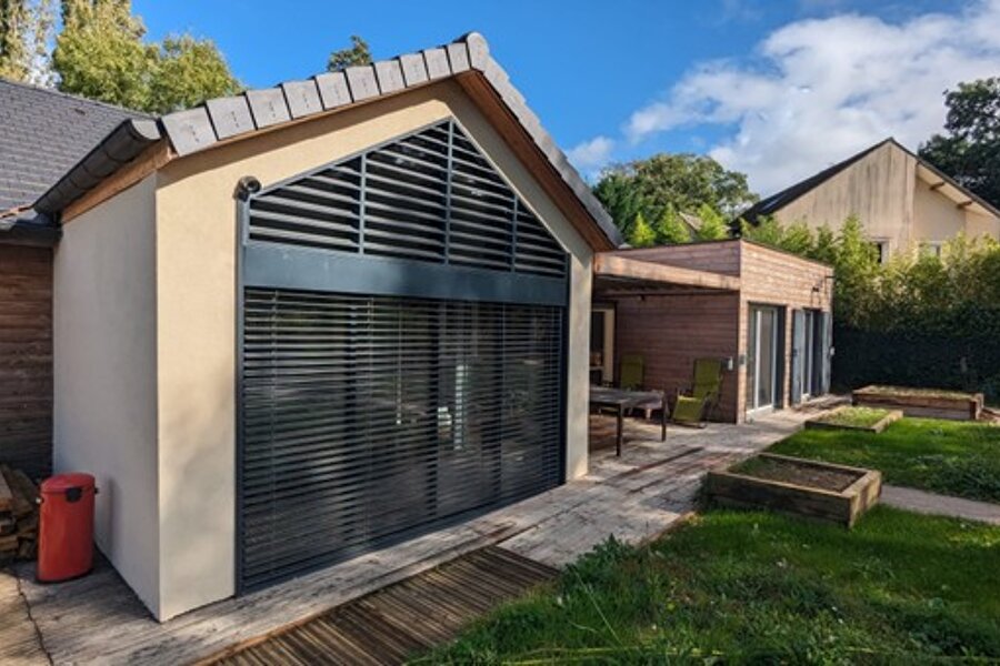 Projet Extension Bois réalisé par un contractant général Archidvisor