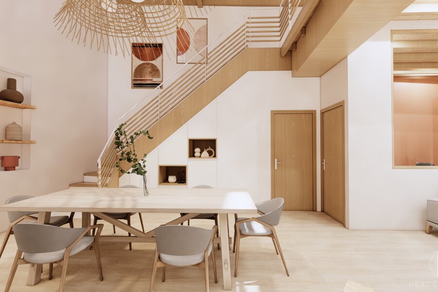 Projet Rénovation d'une grange réalisé par un décoratrice Archidvisor