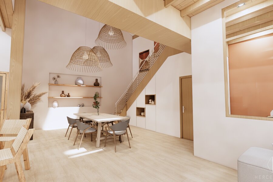 Projet Rénovation d'une grange réalisé par un décoratrice Archidvisor