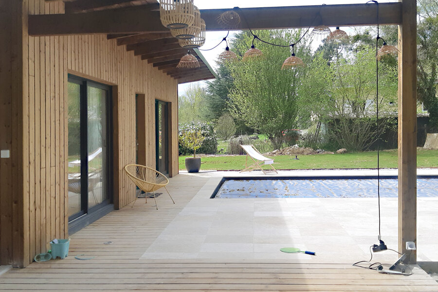 Projet PAVILLON POOLHOUSE réalisé par un architecte Archidvisor