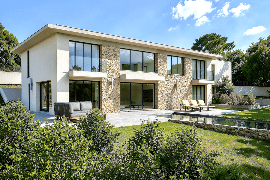 Projet Villa mixte activité libérale réalisé par un architecte Archidvisor