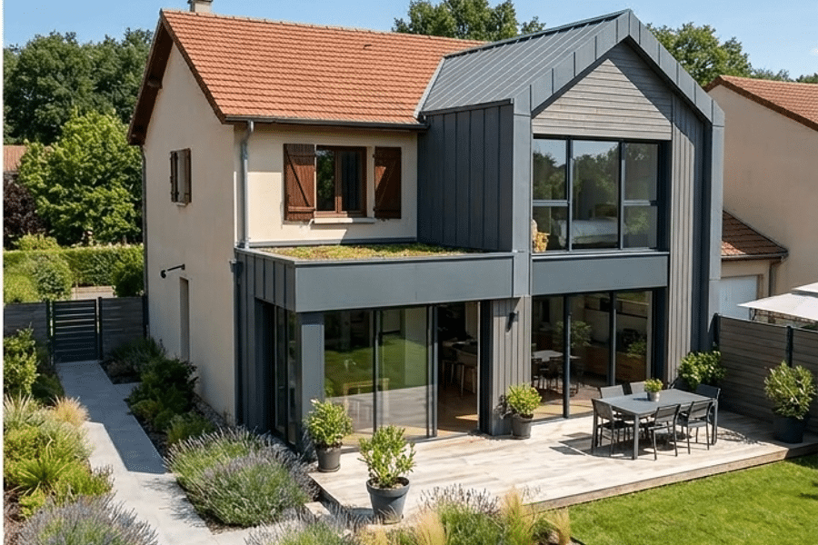 Projet Extension Vanves réalisé par un architecte Archidvisor