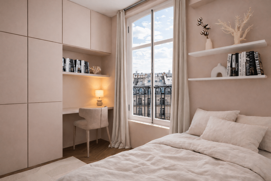 Projet Sur les hauteurs de Paris réalisé par un décoratrice Archidvisor