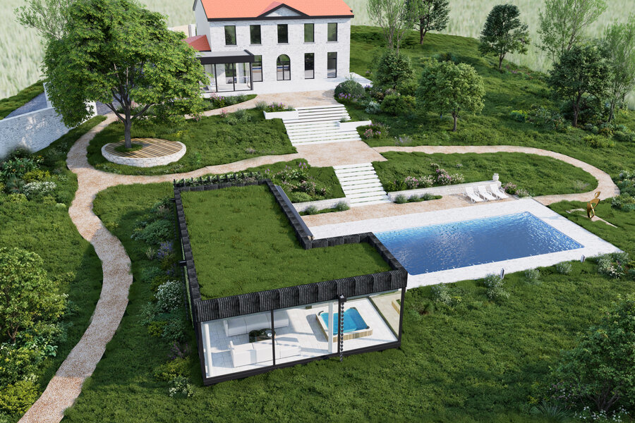 Projet Réhabilitation/Extension et Aménagement extérieur réalisé par un architecte Archidvisor