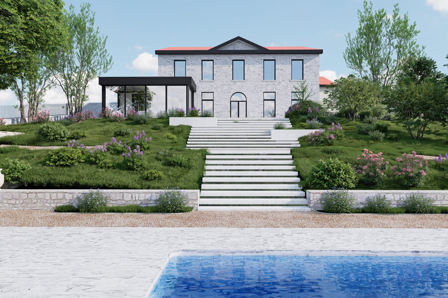 Projet Réhabilitation/Extension et Aménagement extérieur réalisé par un architecte Archidvisor