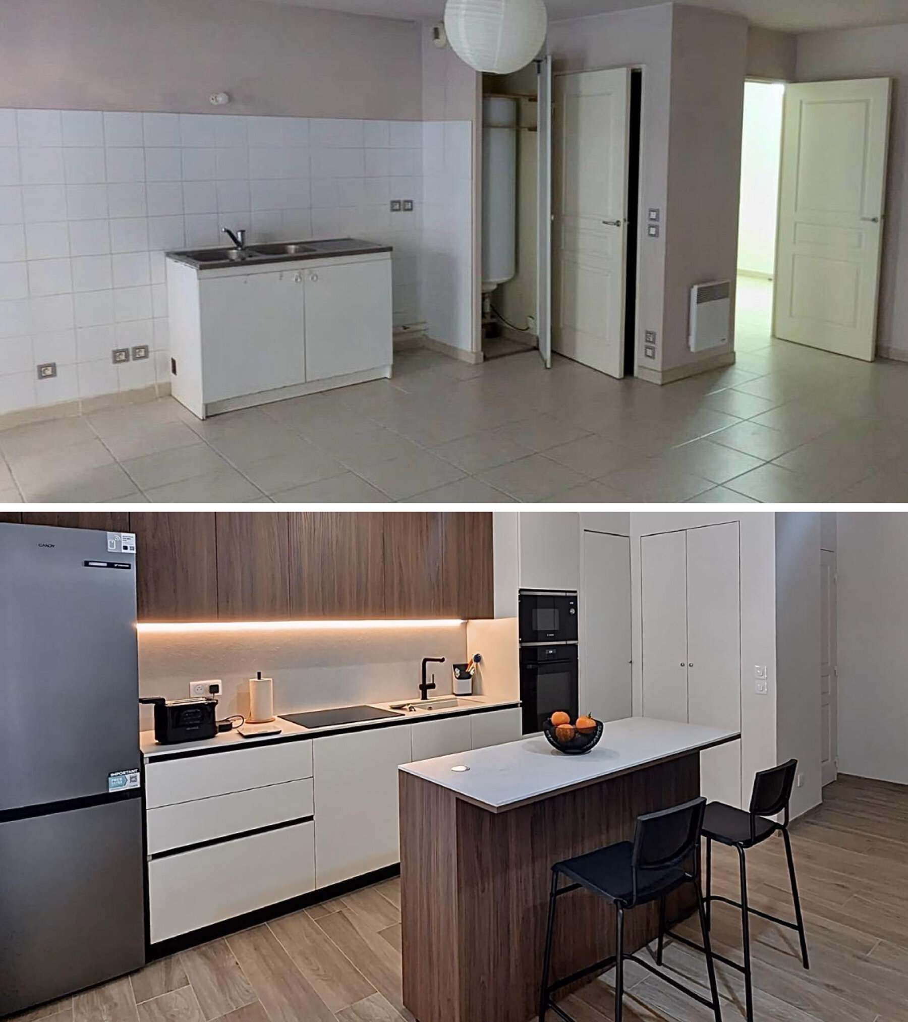 Aménagement intérieur - Appartement par un architecte Archidvisor