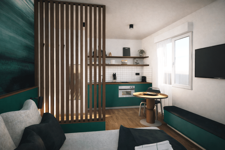 Projet Le Vert Parisien réalisé par un architecte d'intérieur Archidvisor