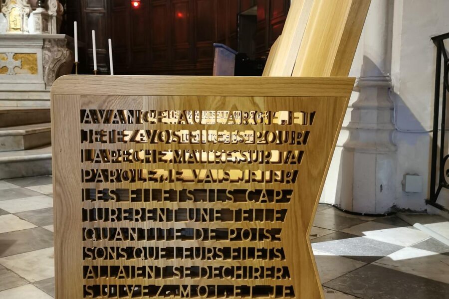Projet Mobilier Liturgique Eglise St.Ferreol réalisé par un architecte Archidvisor