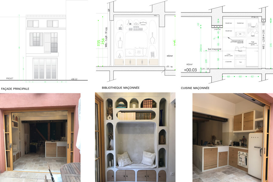 Projet Rénovation maison individuelle réalisé par un architecte Archidvisor