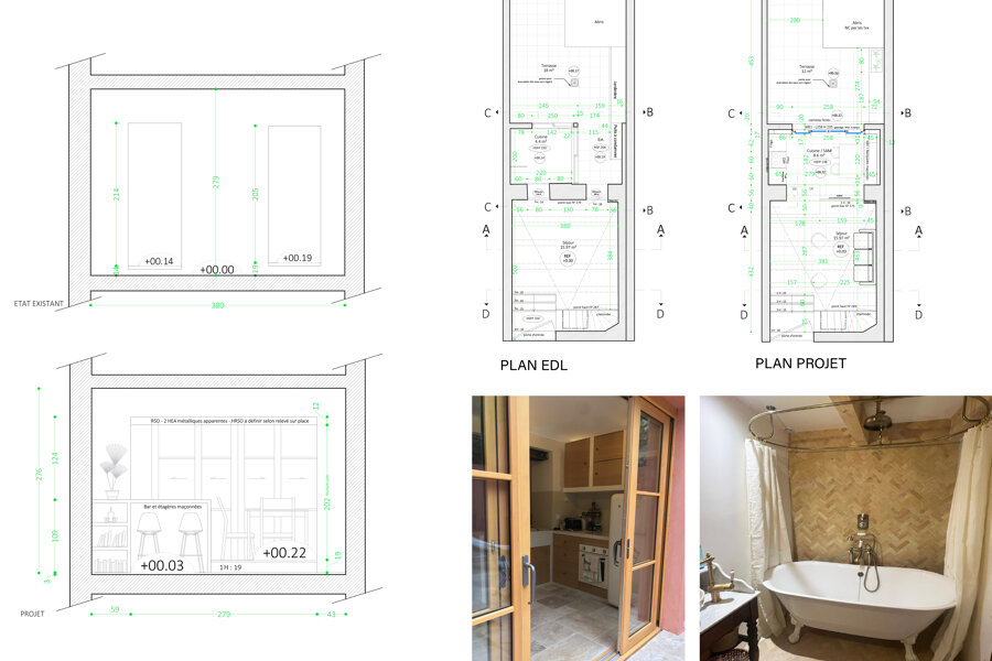 Projet Rénovation maison individuelle réalisé par un architecte Archidvisor