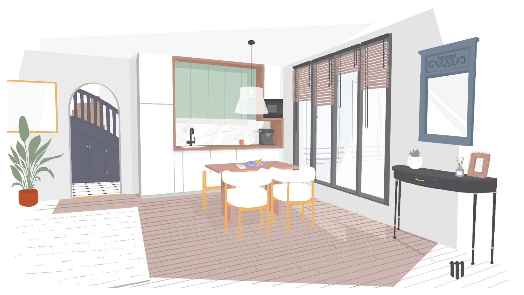 Aménagement intérieur - Appartement par un architecte d'intérieur Archidvisor