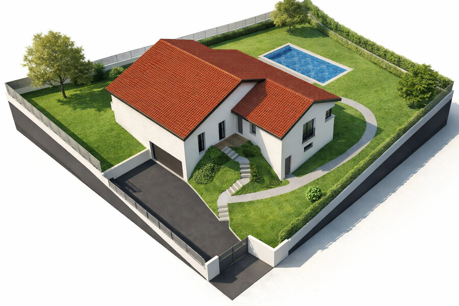 Projet Villa coteaux du Lyonnais réalisé par un architecte Archidvisor