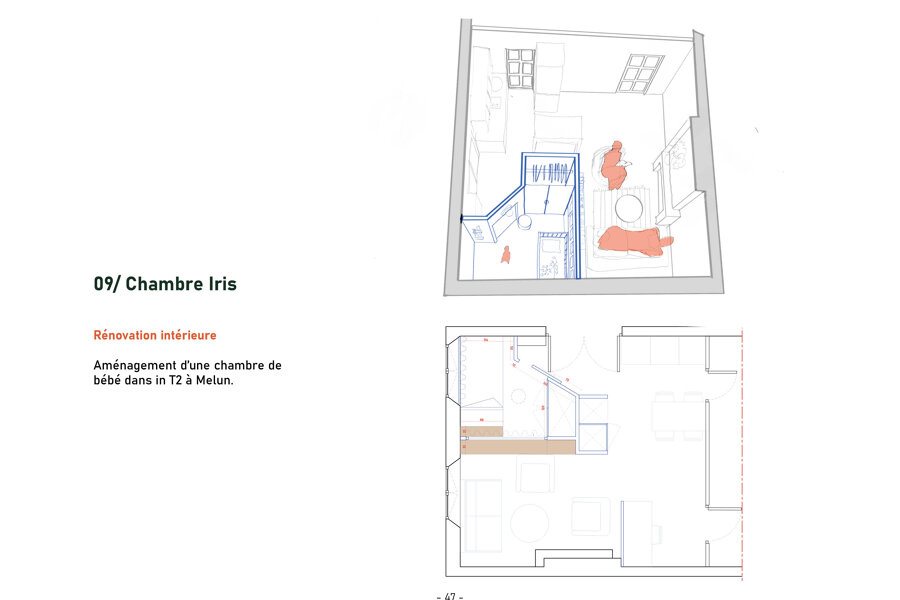 Projet Chambre de bébé réalisé par un architecte Archidvisor