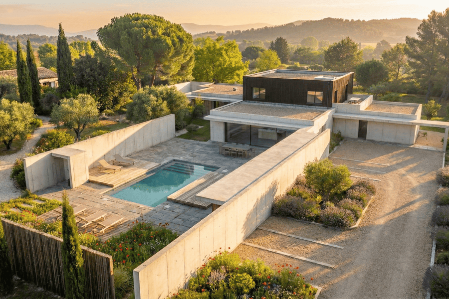 Projet VILLA F réalisé par un architecte Archidvisor