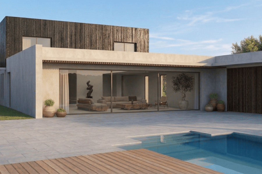Projet VILLA F réalisé par un architecte Archidvisor