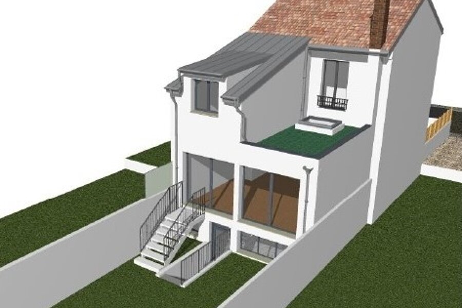 Projet Agrandissement d'une Maison réalisé par un architecte Archidvisor