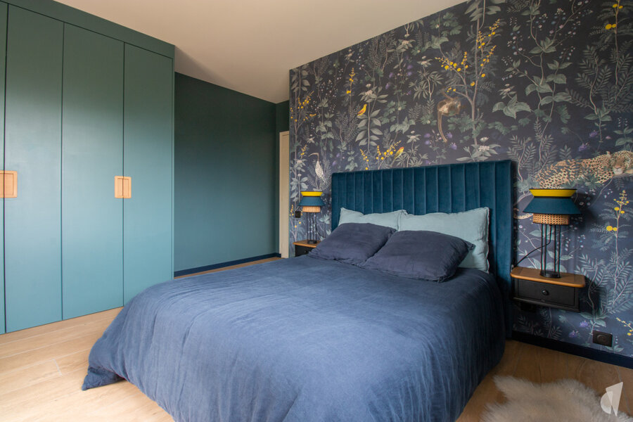 Projet Chambre parentale poétique à Annecy réalisé par un architecte d'intérieur Archidvisor