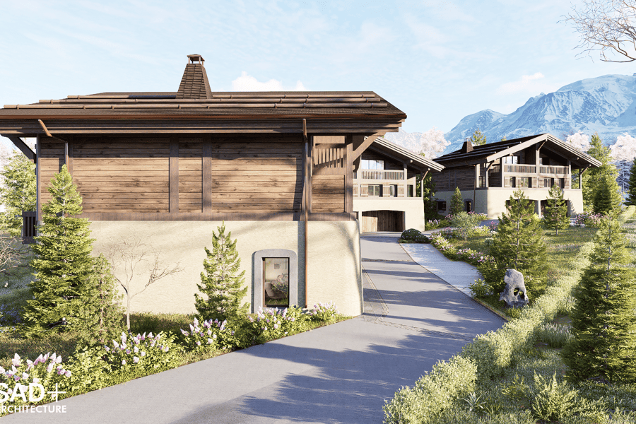 Projet Lodges du Mont-Blanc réalisé par un architecte Archidvisor
