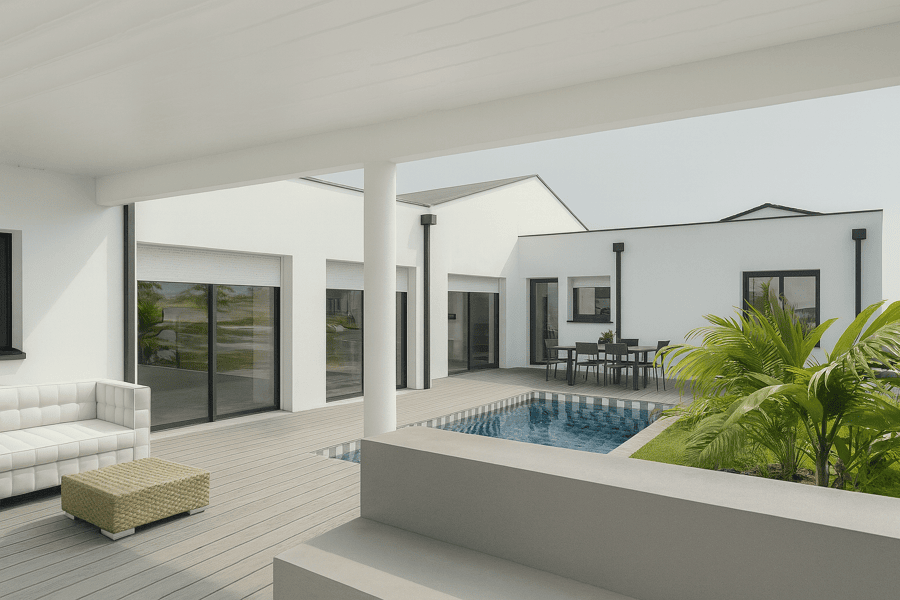 Projet MAISON NEUVE réalisé par un maître d'œuvre Archidvisor