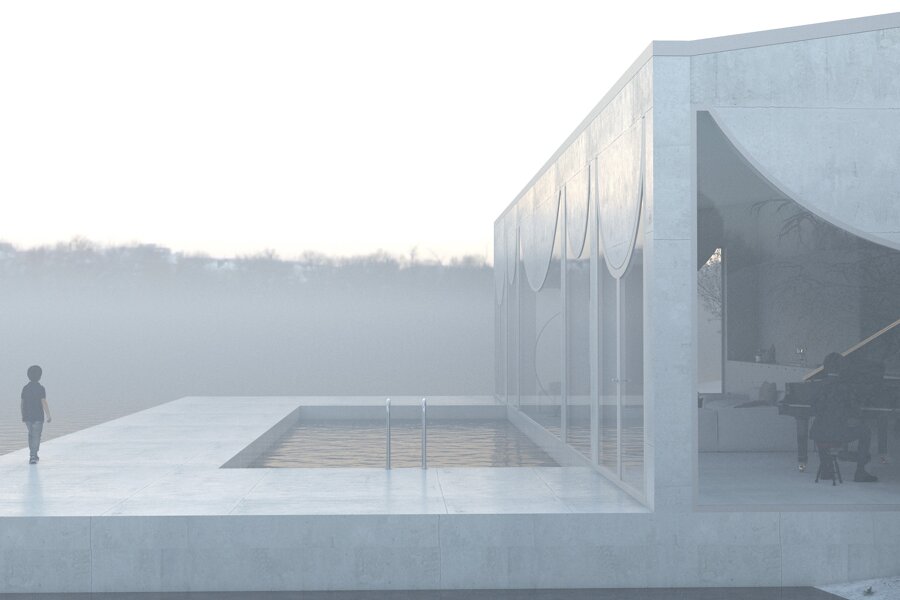Projet Philip Glass' house réalisé par un architecte Archidvisor