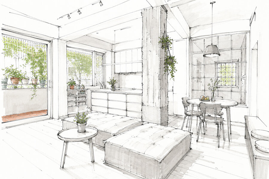 Projet appartement in|out réalisé par un architecte Archidvisor