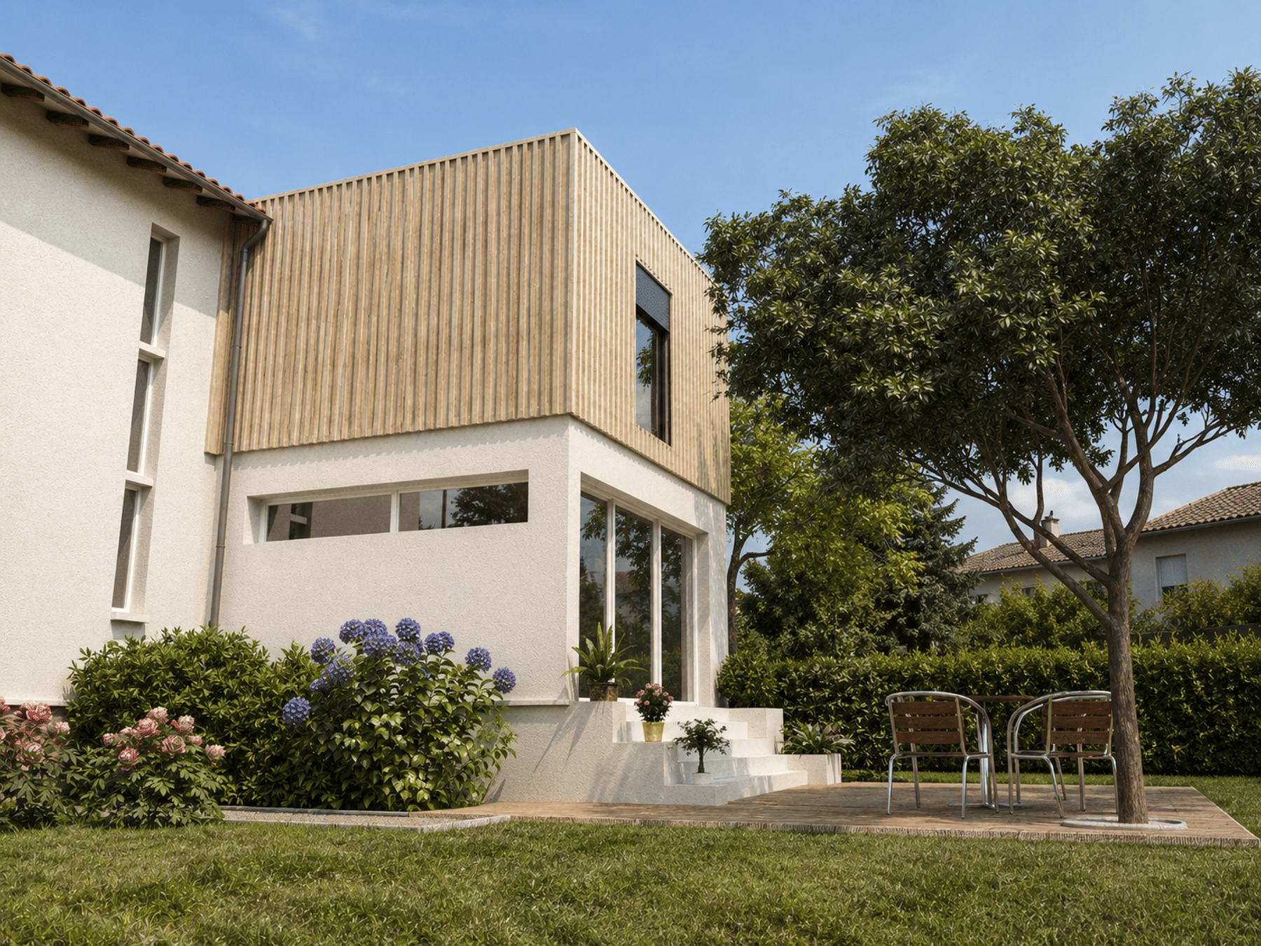 Surélévation - Maison individuelle par un architecte Archidvisor