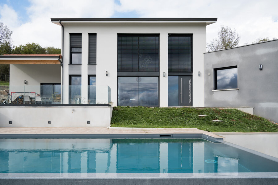 Projet CONSTRUCTION MAISON CONTEMPORAINE réalisé par un architecte Archidvisor