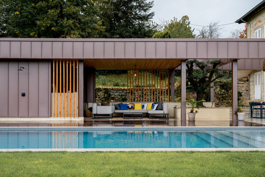 Projet CONSTRUCTION D'UNE PISCINE ET D'UN POOLHOUSE réalisé par un architecte Archidvisor