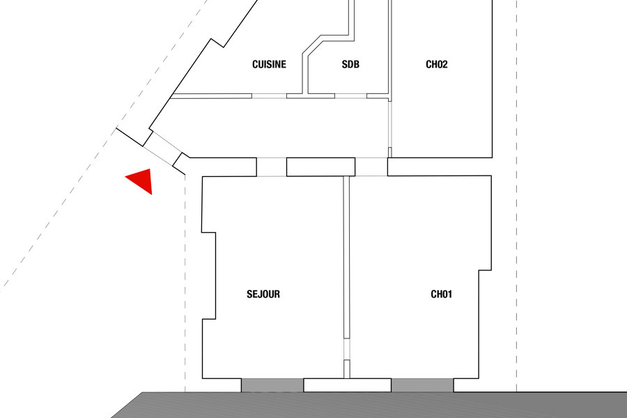 Projet Eugène Sue réalisé par un architecte Archidvisor
