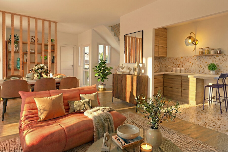 Projet Surélévation contemporaine et rénovation globale d'une maison individuelle — Le Plessis-Robinson réalisé par un architecte Archidvisor