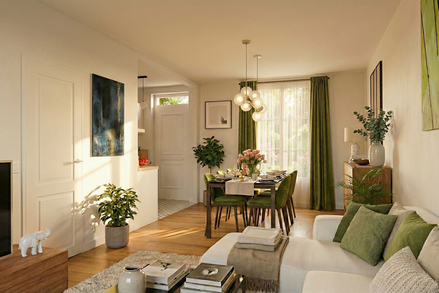 Projet Rénovation lourde et thermique d’une maison meulière de 150 m² — Orsay réalisé par un architecte Archidvisor