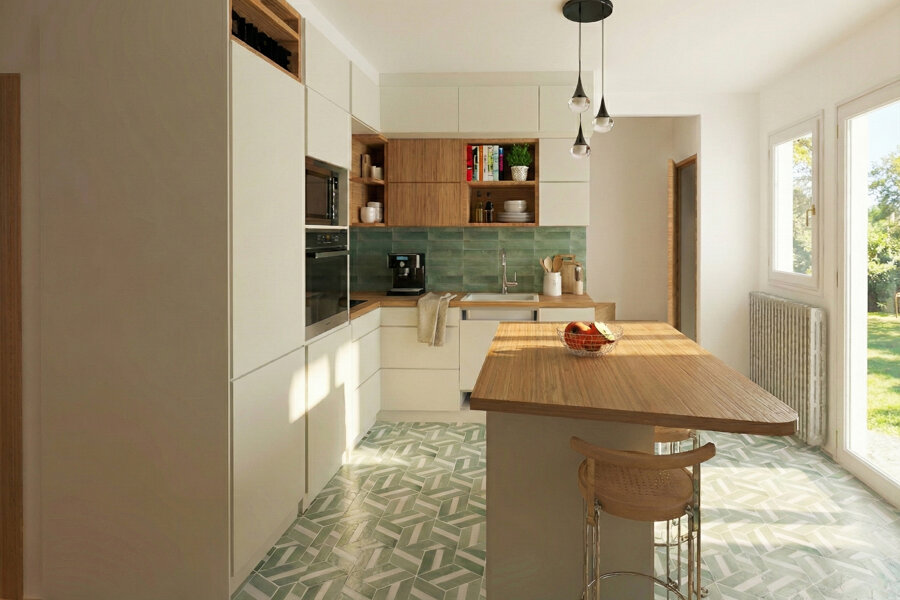 Projet Optimisation de volume & Aménagements sur mesure — Sceaux réalisé par un architecte Archidvisor