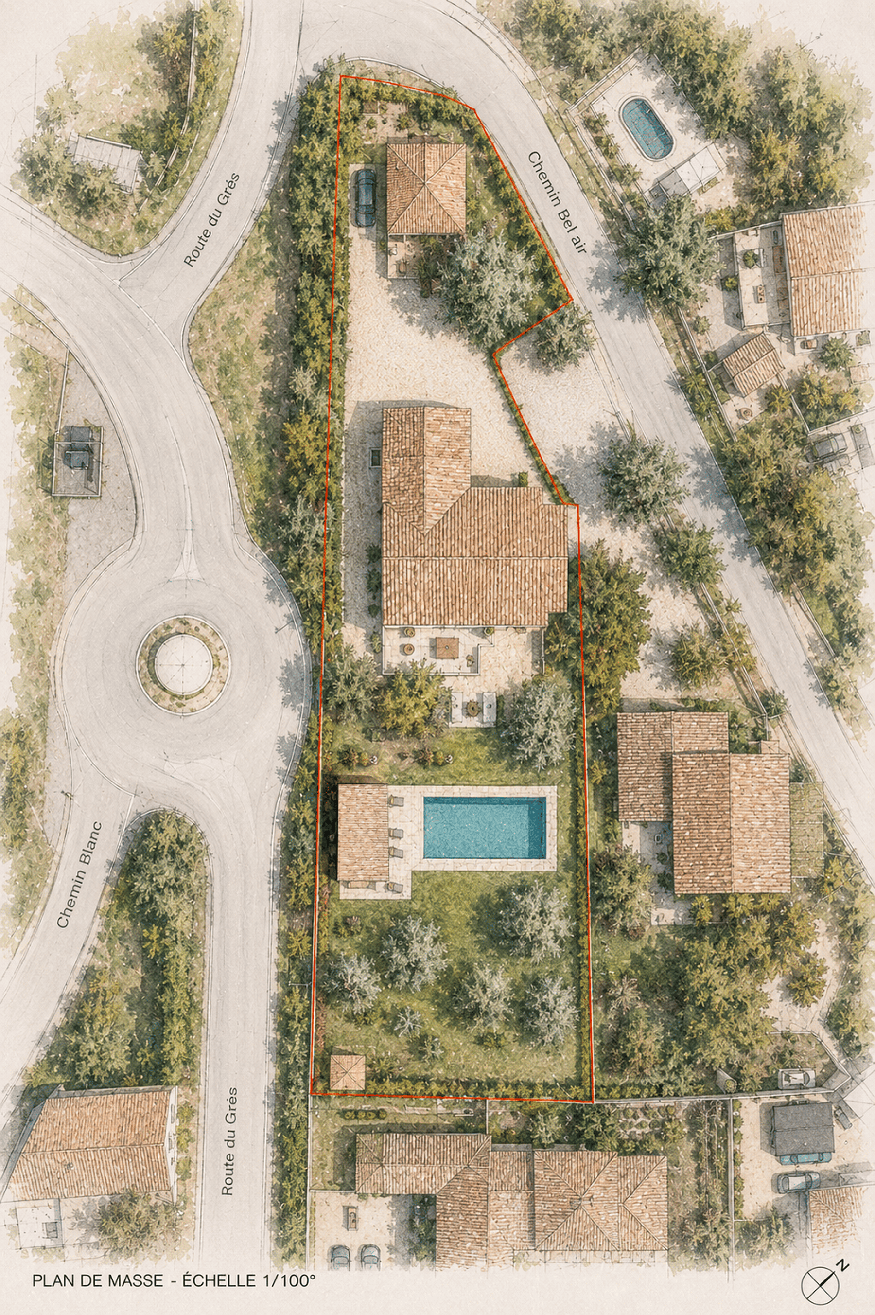 Construction neuve - Terrain à construire par un architecte Archidvisor