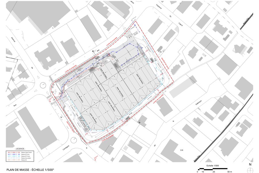 Projet Entrepôt logistique et bureaux réalisé par un architecte Archidvisor