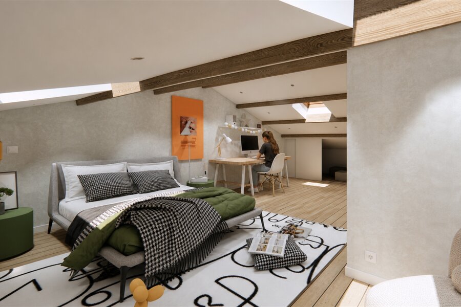 Projet Aménagement de combles réalisé par un architecte Archidvisor