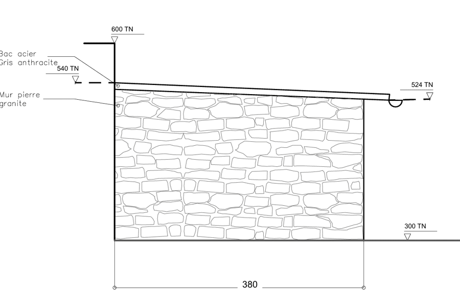 Projet Construction d'un abri de jardin réalisé par un architecte Archidvisor