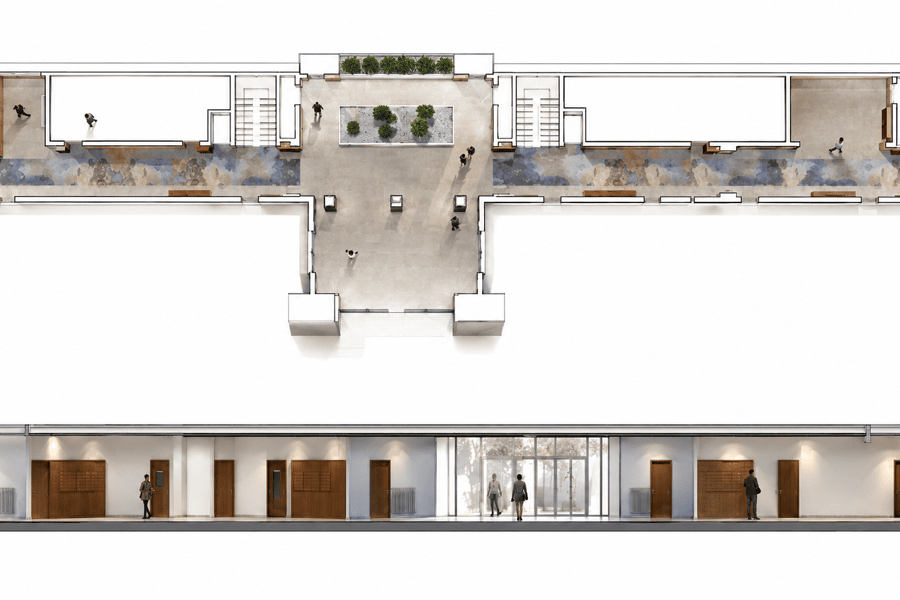Projet L15 - rénovations copropriété - paris 15 réalisé par un architecte Archidvisor