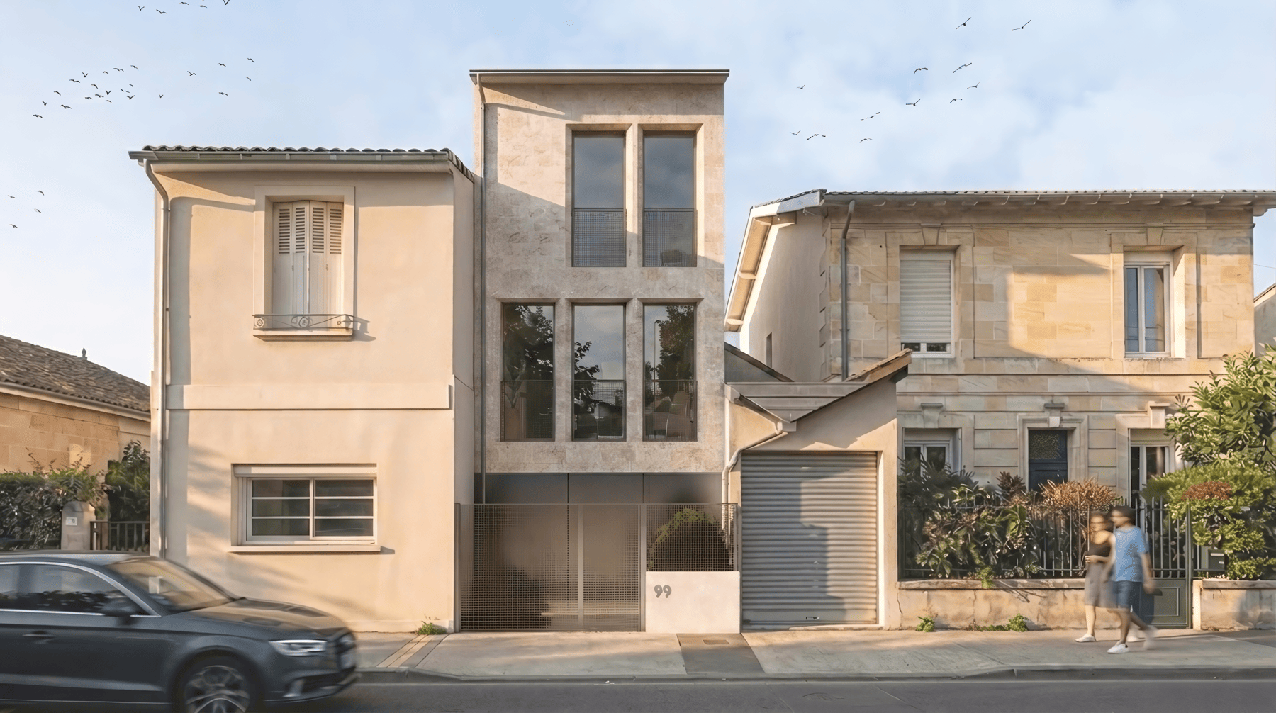 Construction neuve - Maison individuelle par un architecte d'intérieur Archidvisor