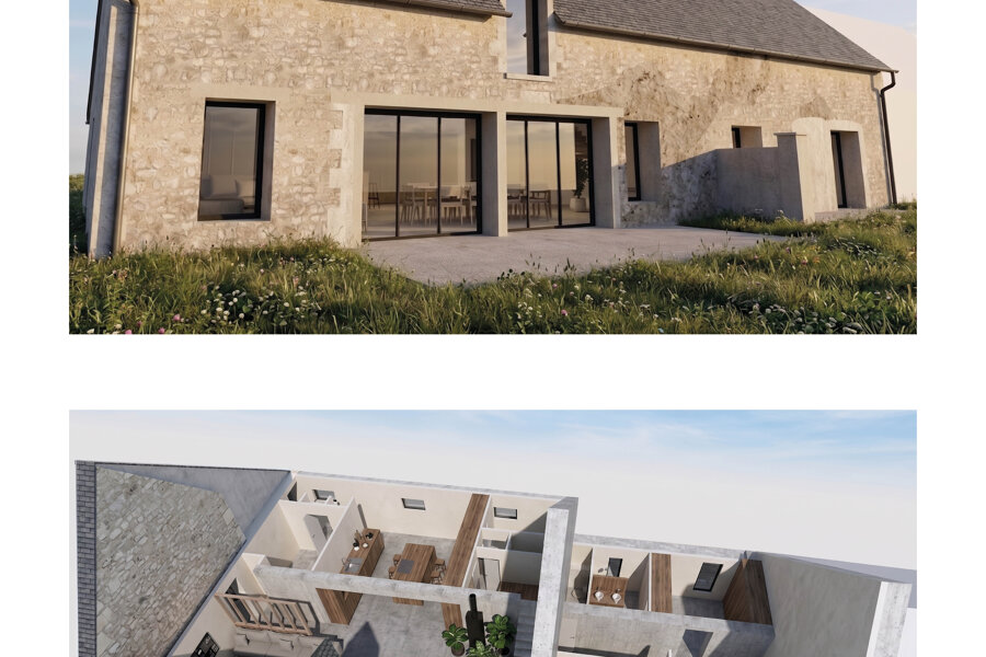 Projet Maison Artannes 2025 réalisé par un architecte Archidvisor