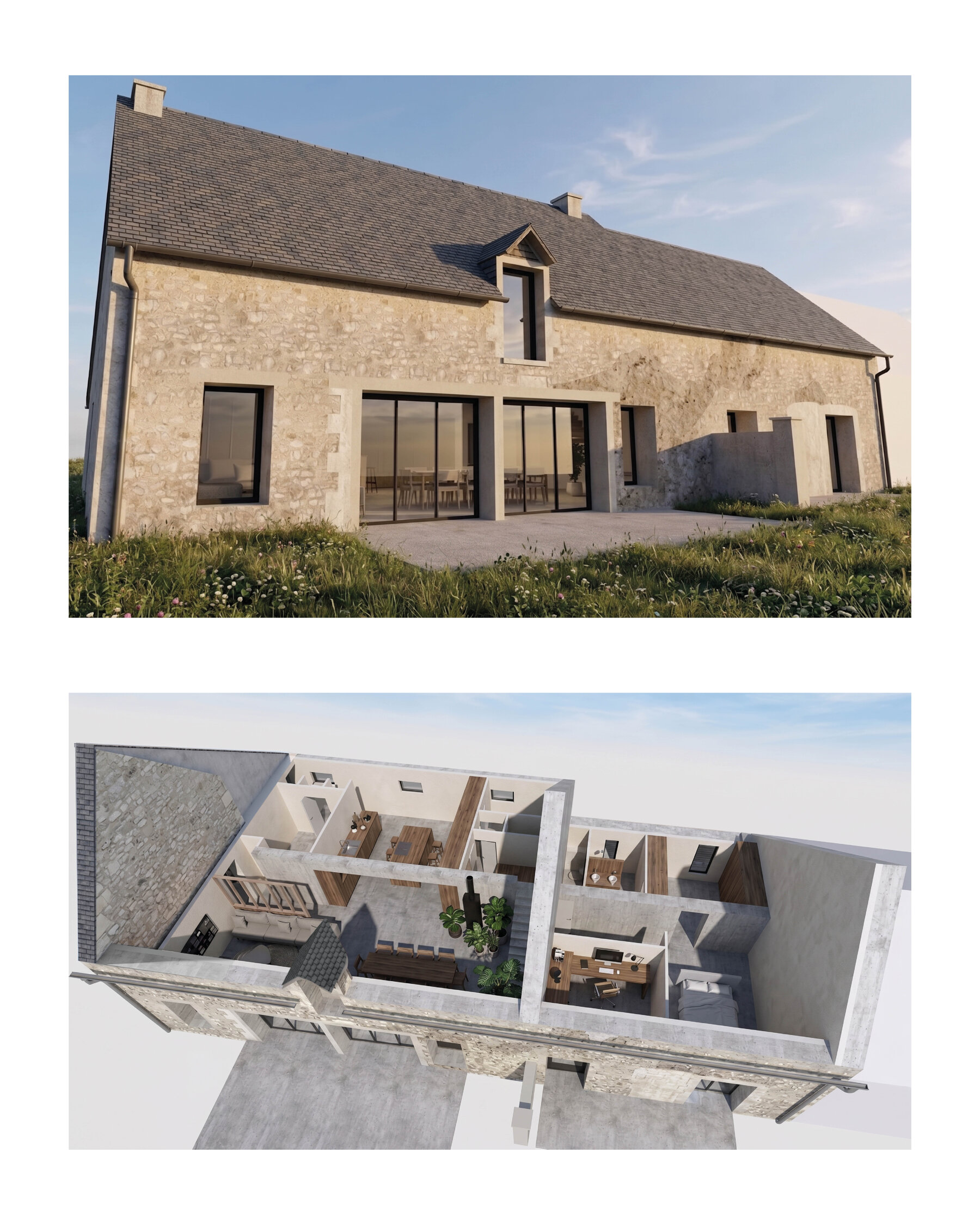 Rénovation - Maison individuelle par un architecte Archidvisor